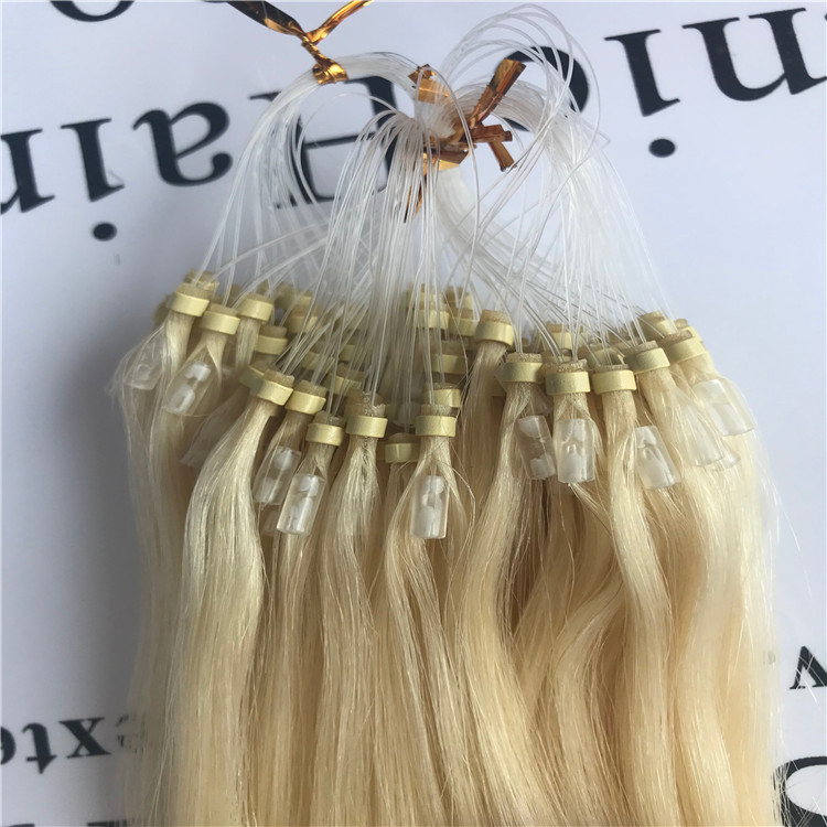 Blonde micro ring hair  H11